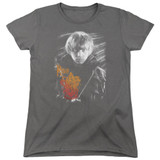 Harry Potter Ron Portrait Women's T-Shirt Charcoal