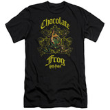 Harry Potter Chocolate Frog Premium Adult 30/1 T-Shirt Black