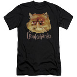 Harry Potter Crookshanks Color Adult 30/1 T-Shirt Black