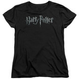 Harry Potter Logo Women's T-Shirt Black