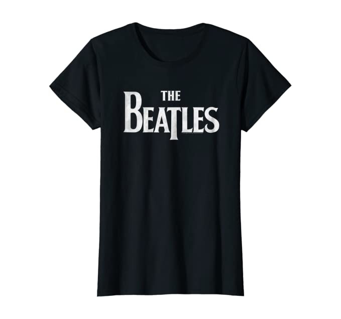 The Beatles Abbey Road & Logo Merchandise Ufficiale T-Shirt Nera Nuova - Foto 8