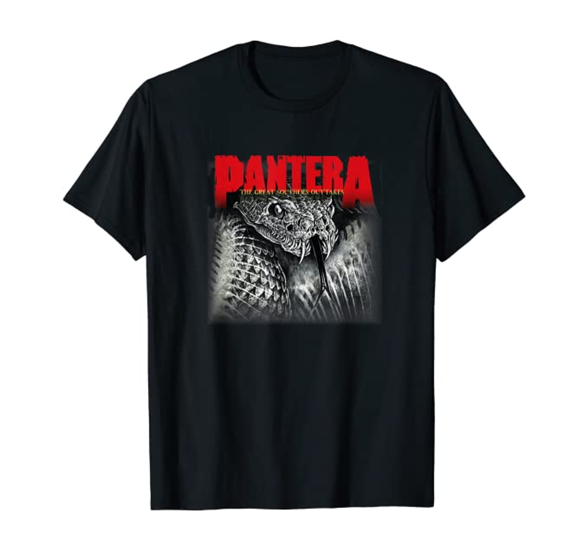 Pantera Official Great Southern Outtakes Album Snake T-Shirt