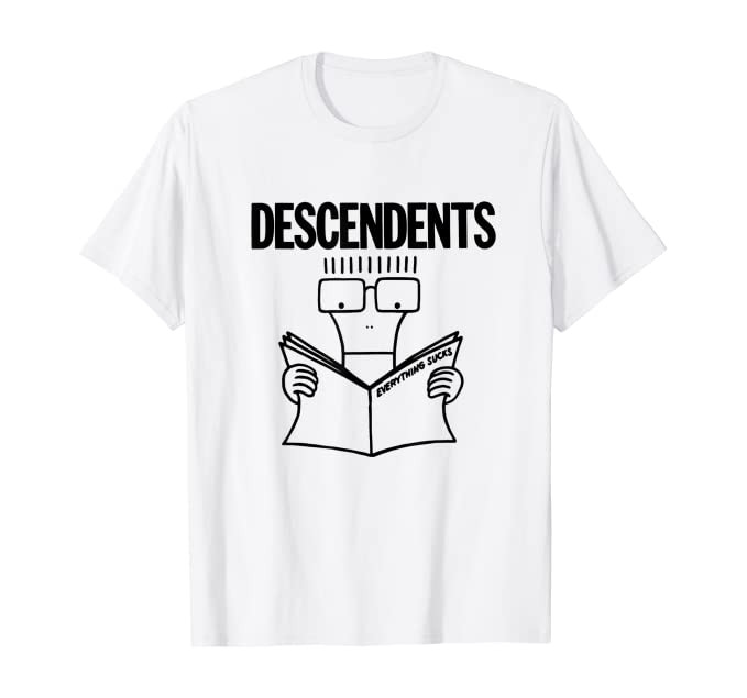Descendents Everything Sucks White T-Shirt