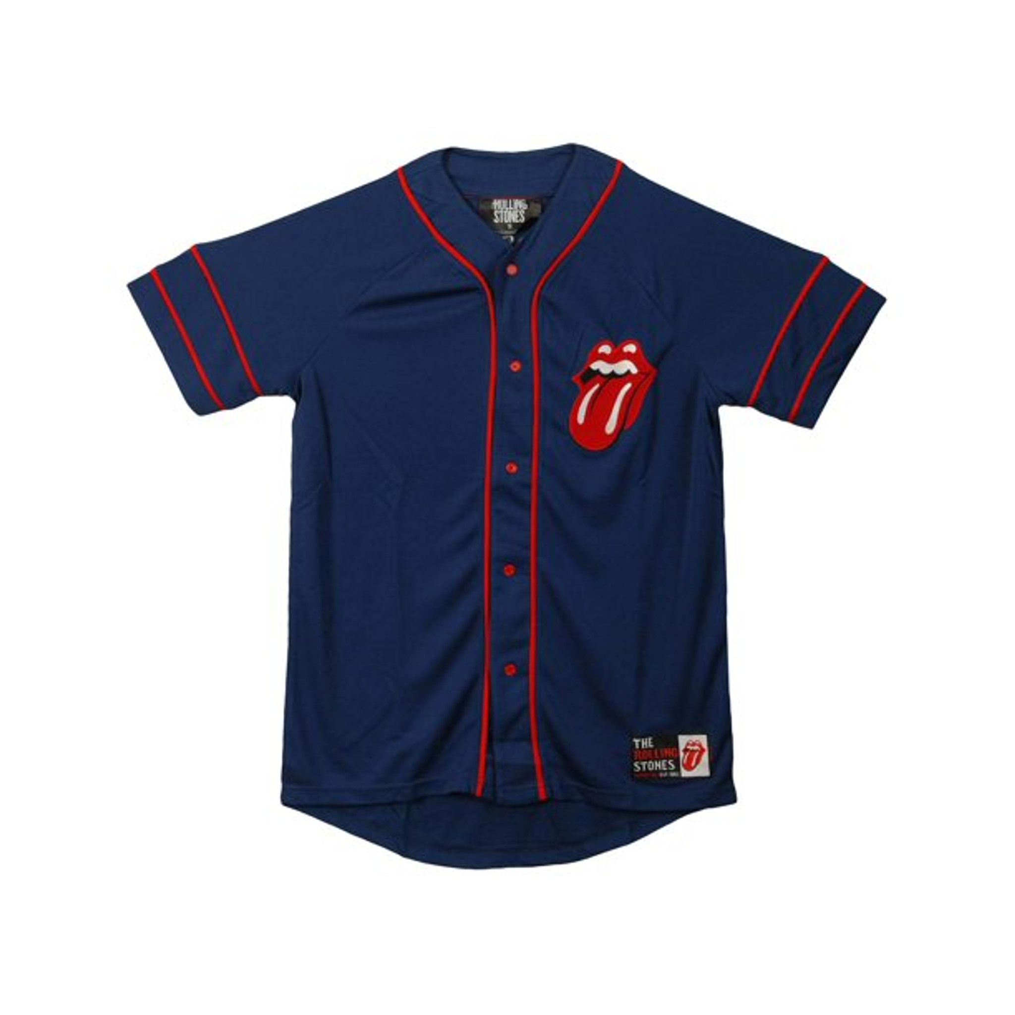Rolling stones baseball jersey clearance