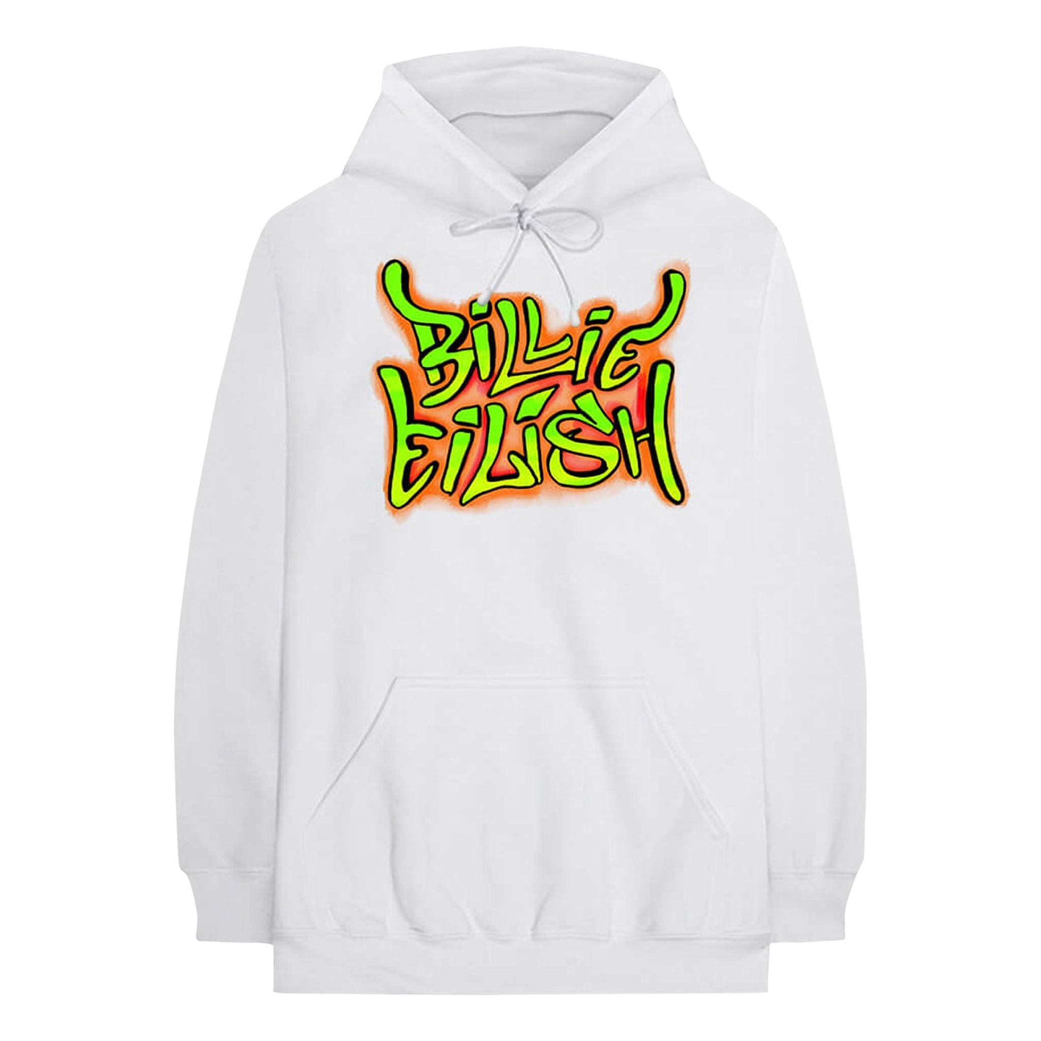 Billie eilish white sweatshirt clearance