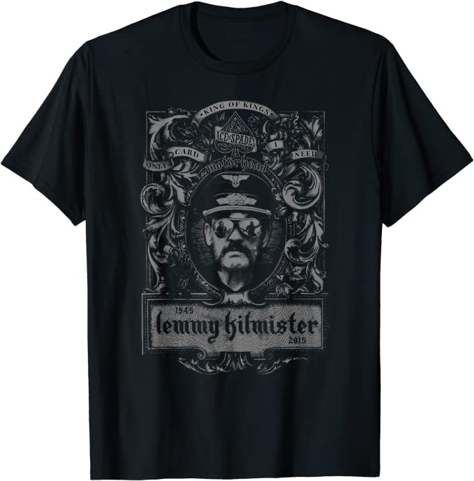 Motorhead Lemmy Crest T-Shirt