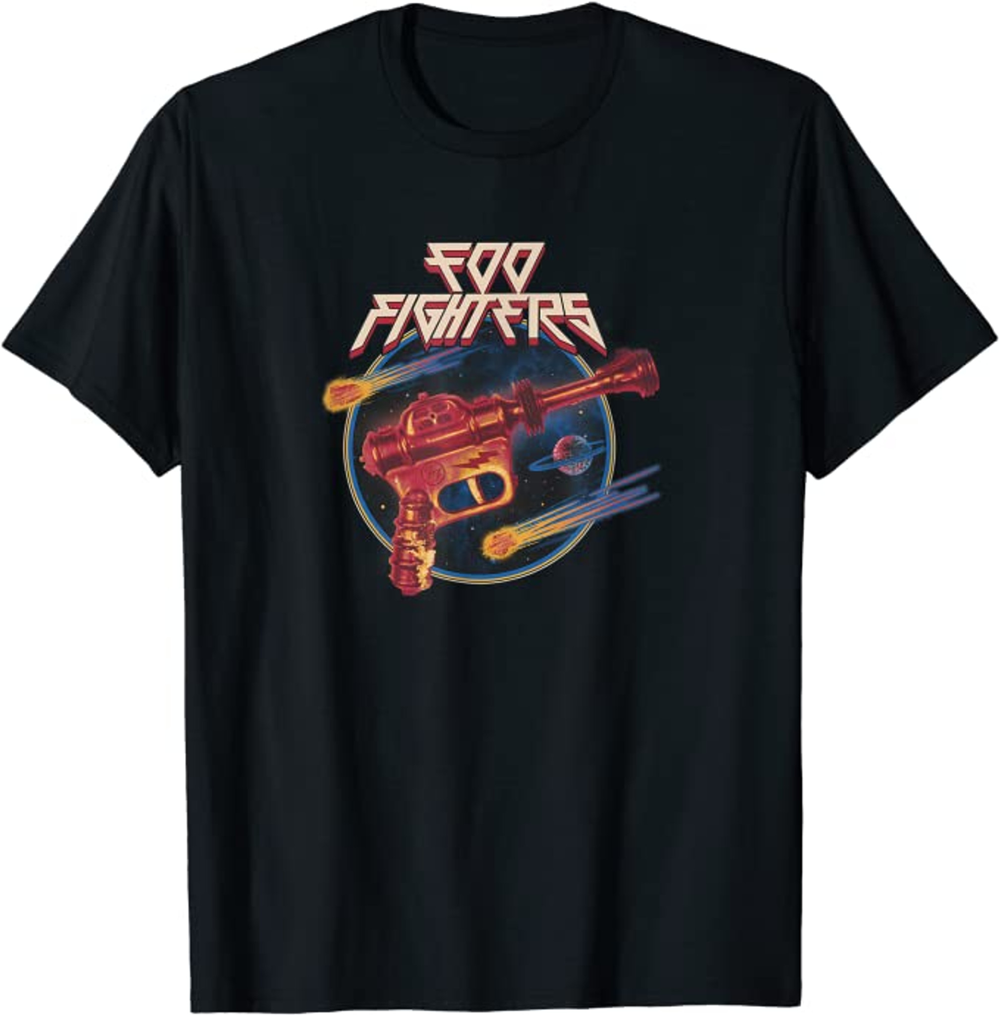 Foo fighters ray gun t shirt clearance