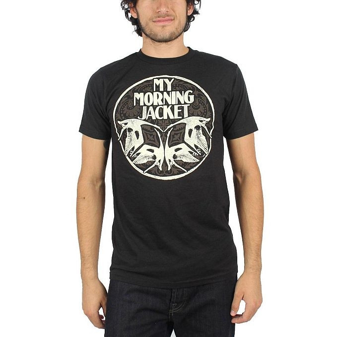 Morning Jacket Swan Circle Slim Fit T-Shirt