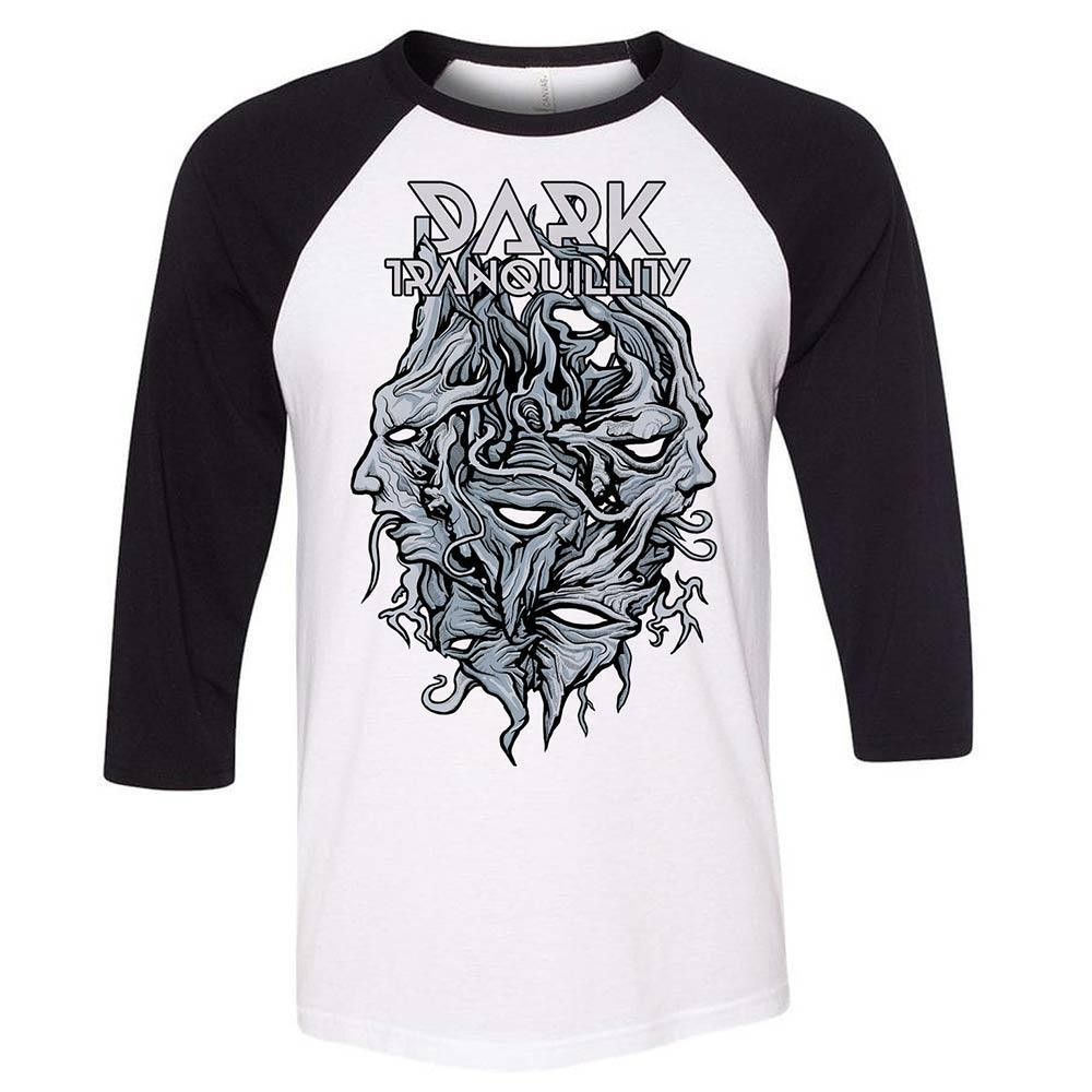 Dt Black \u0026 White Raglan Baseball T-Shirt
