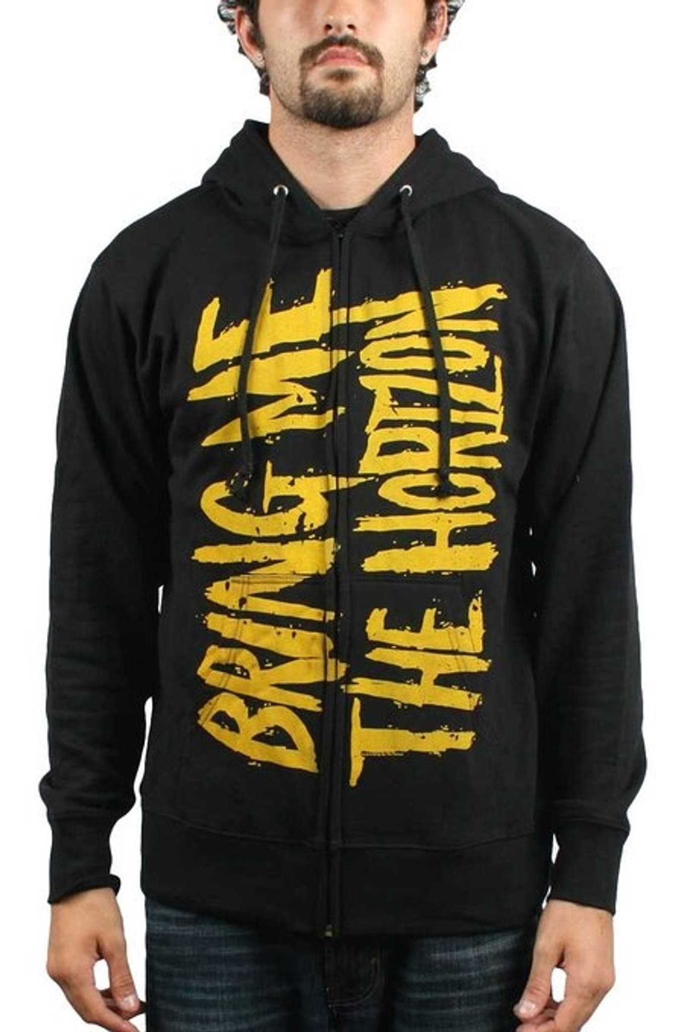 bring me the horizon zip up hoodie