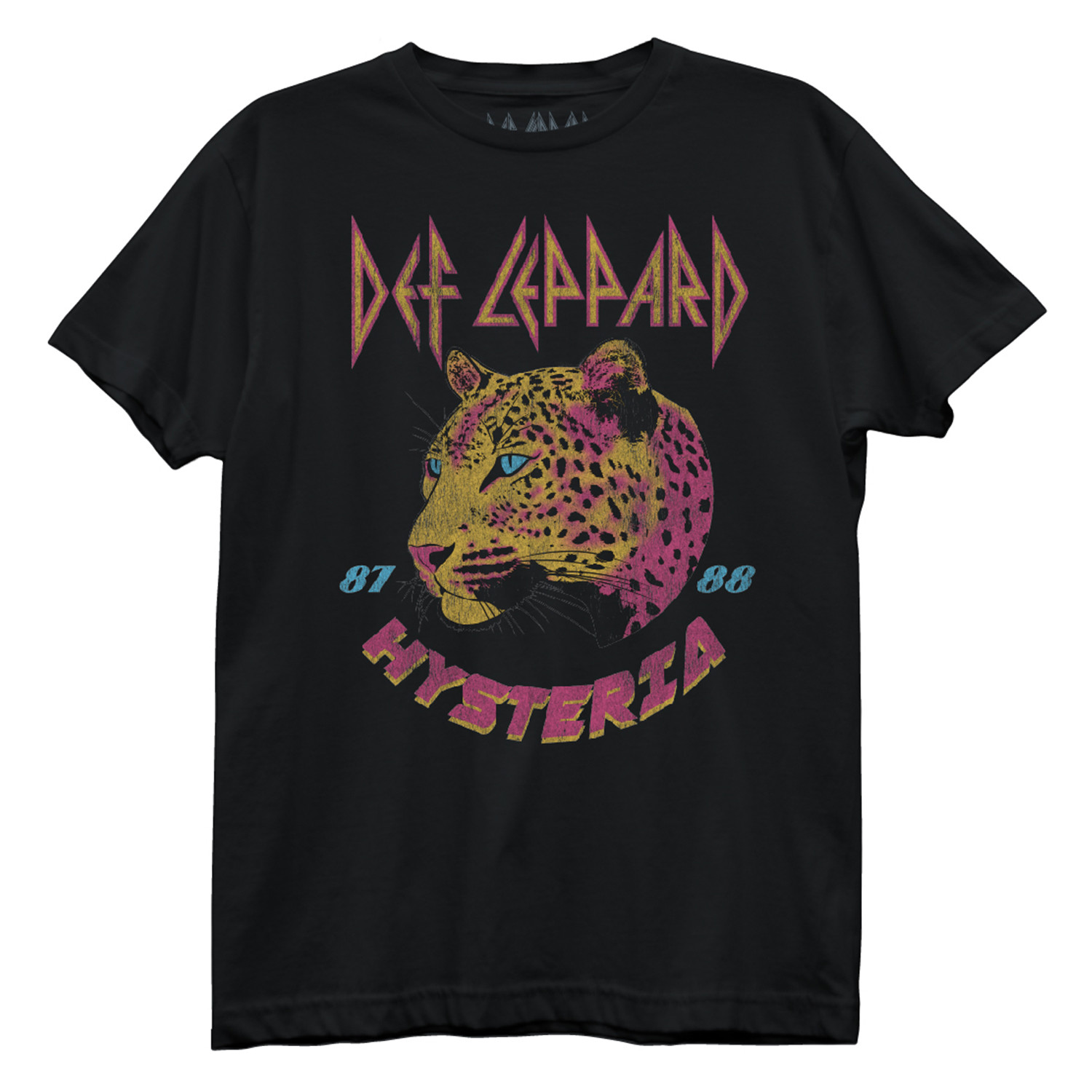 Def Leppard Pink Leopard Junior Women's 