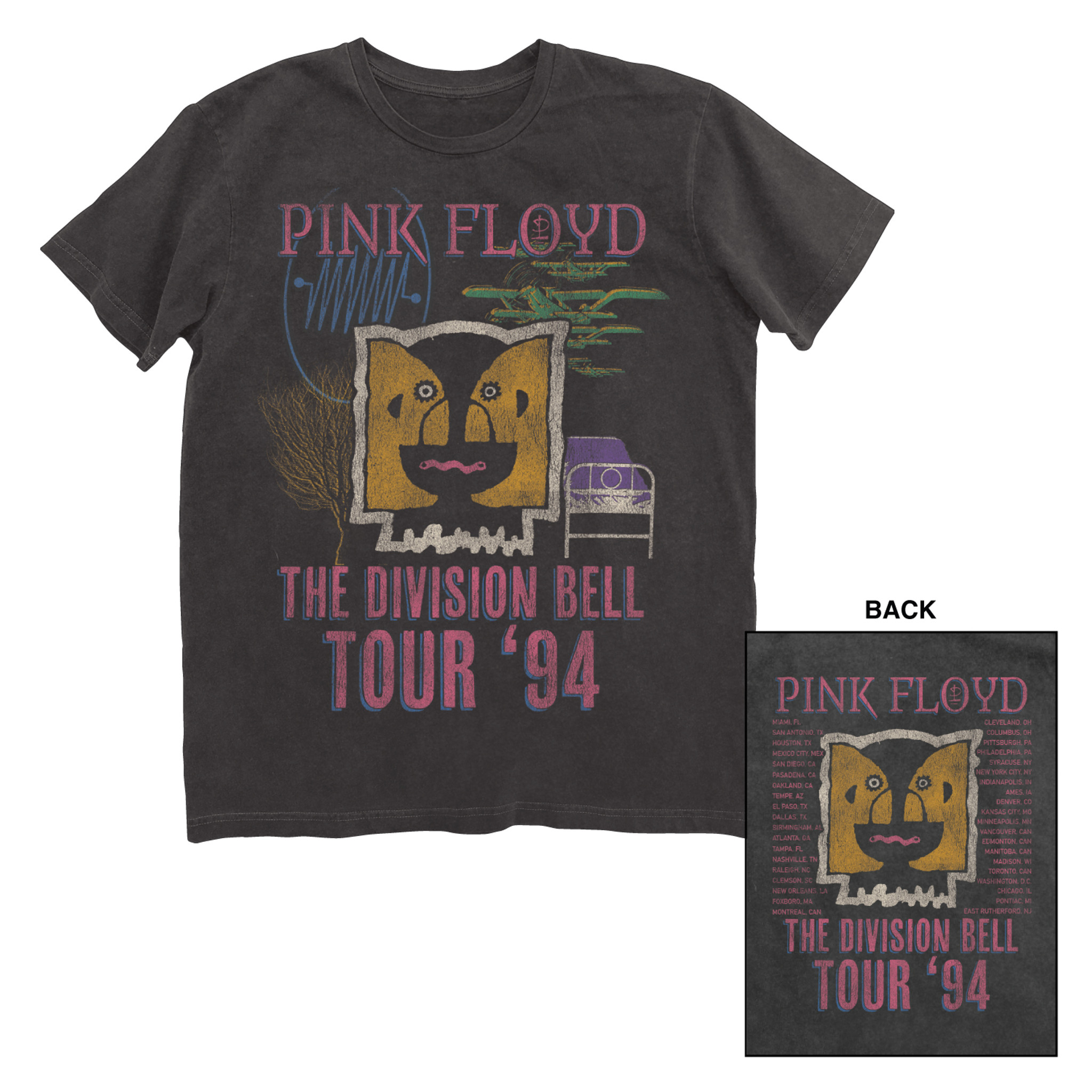 Pink Floyd Division Bell Tour 94 Vintage T-Shirt