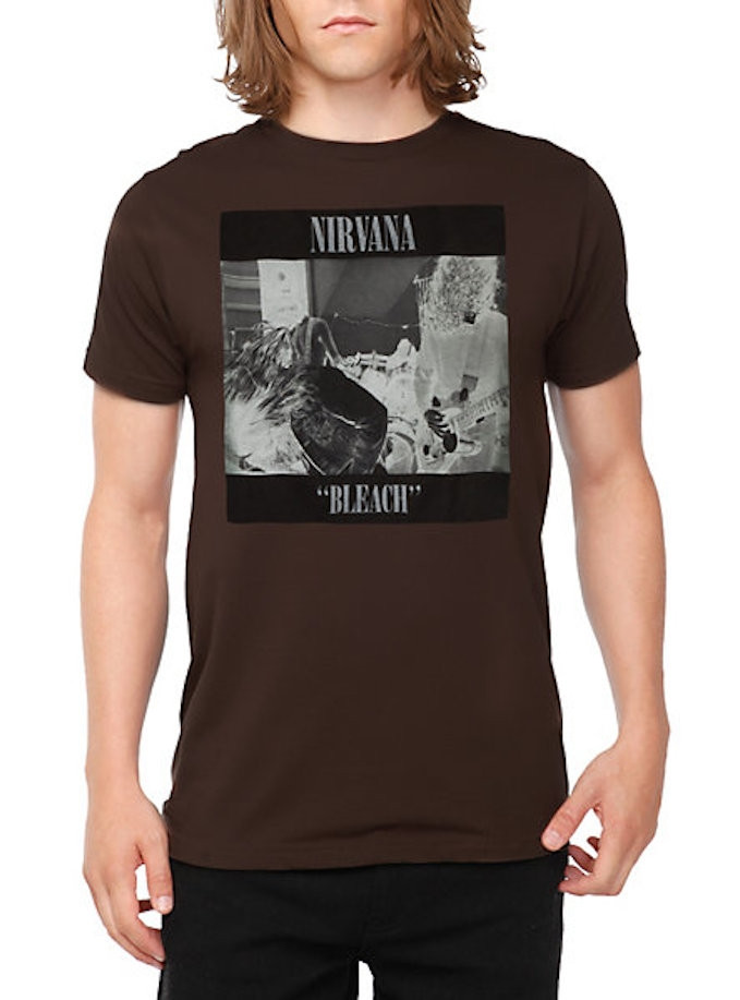 nirvana bleach t shirt