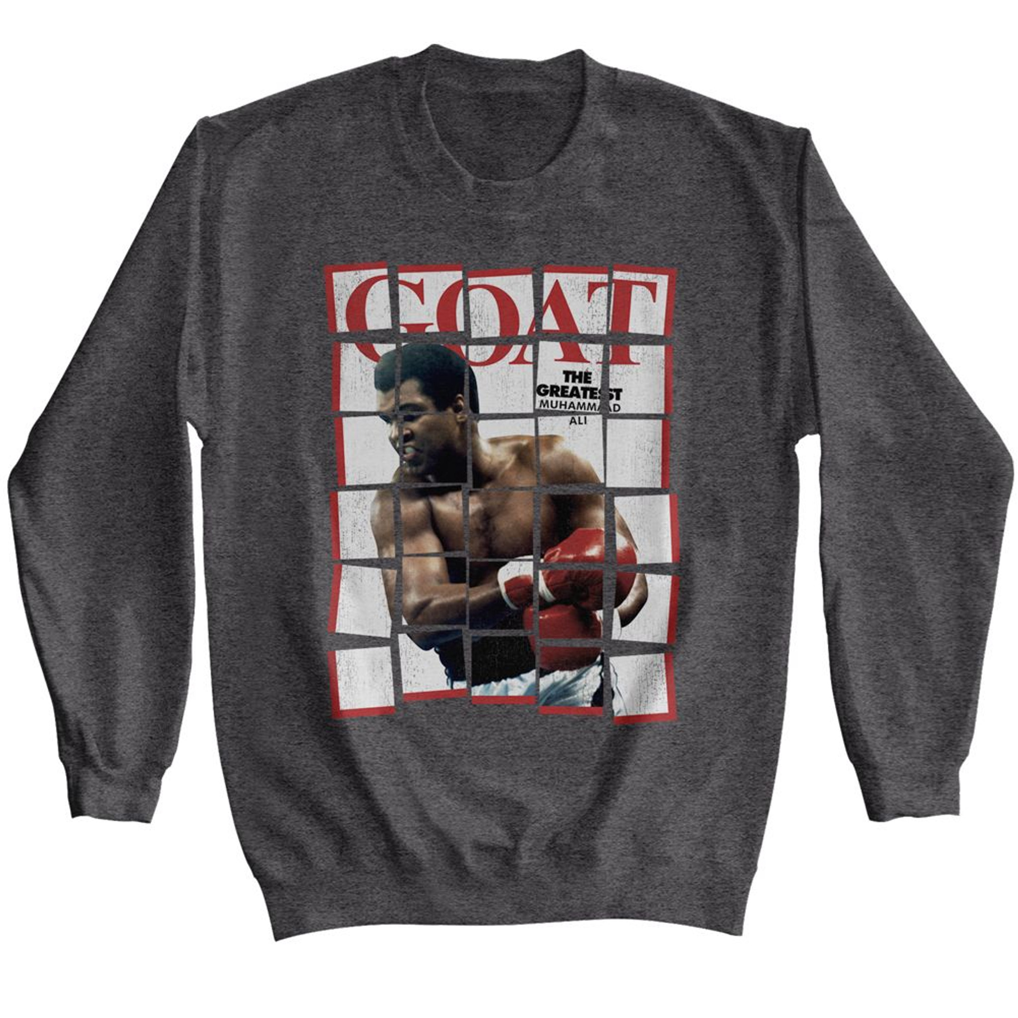 Muhammad Ali GOAT Dark Heather Sweatshirt