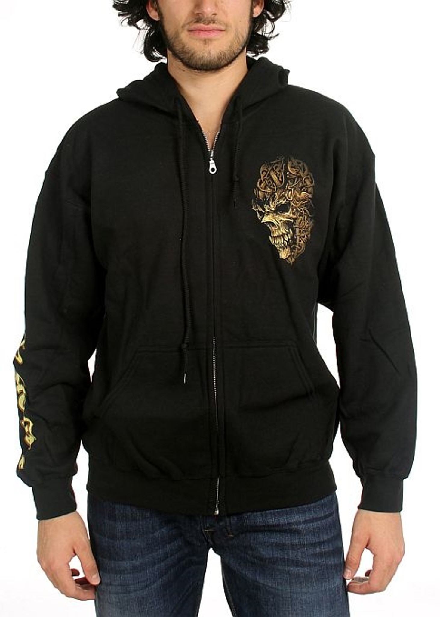 amon amarth zip hoodie