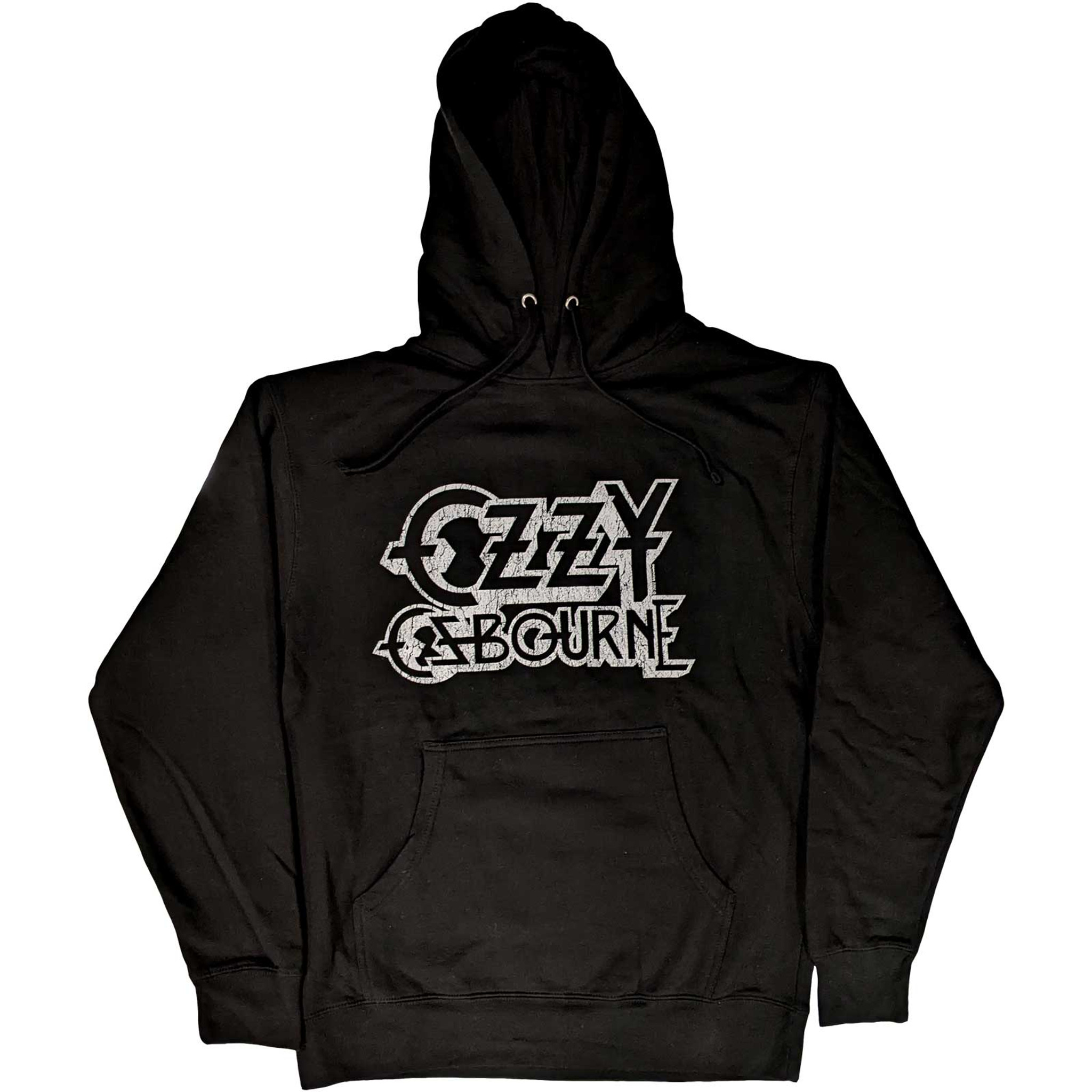 Ozzy Osbourne Unisex Pullover Hoodie Sweatshirt Vintage Logo