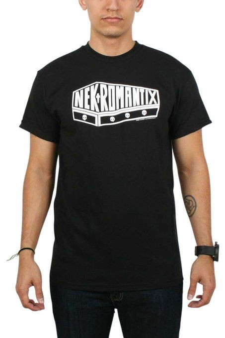 Nekromantix Coffin Logo Black T-Shirt