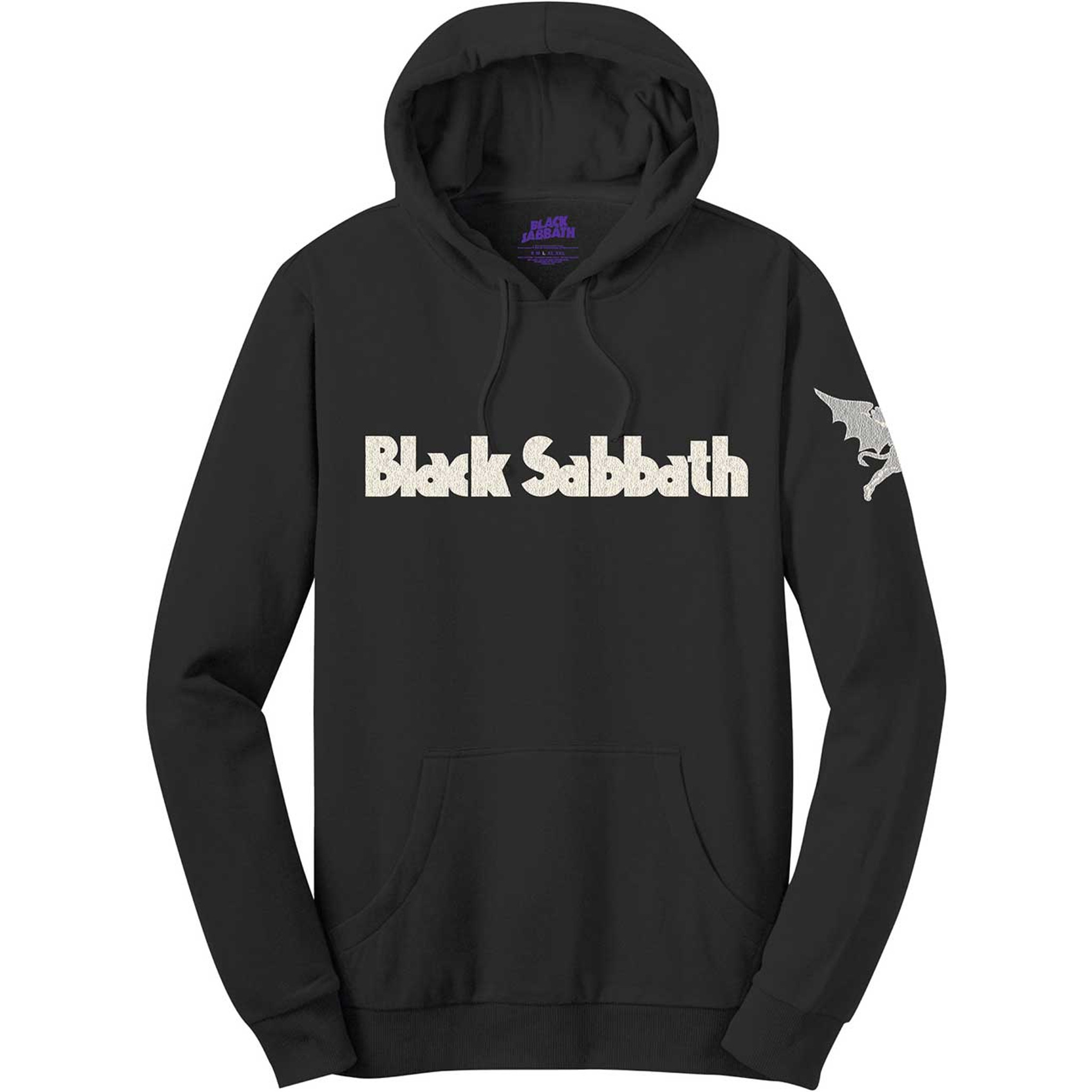 Black Sabbath Unisex Pullover Hoodie Sweatshirt Logo & Daemon