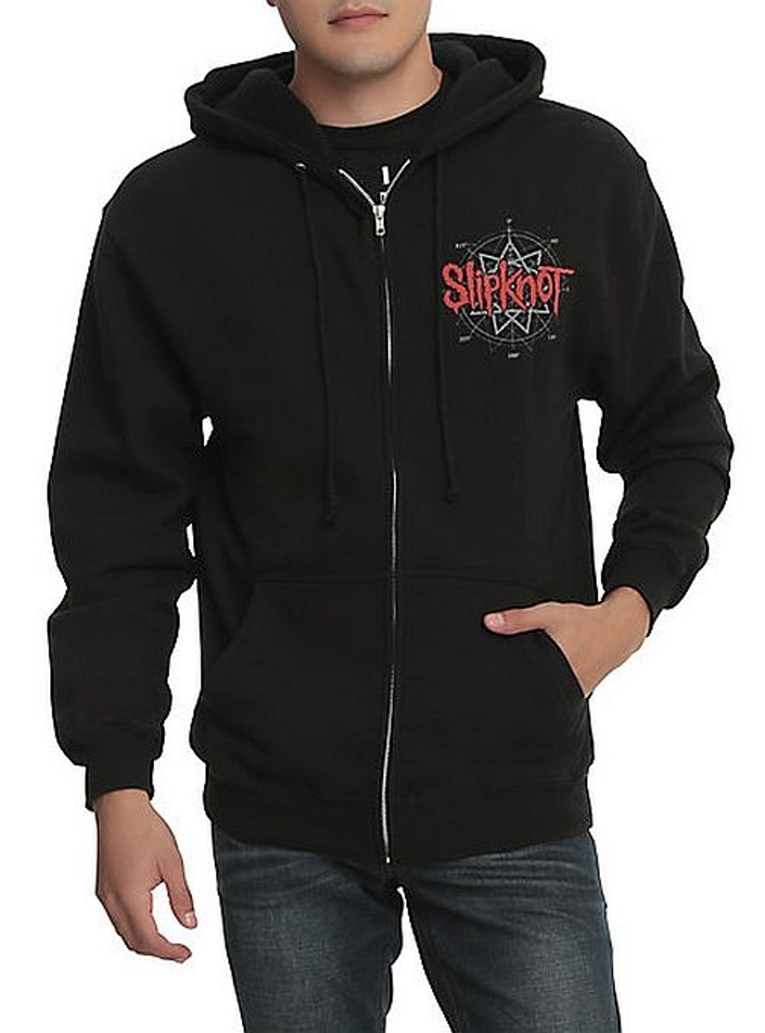 slipknot zip hoodie