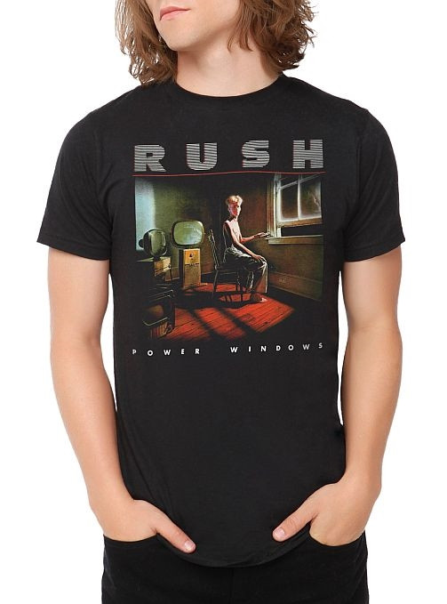 rush power windows tour shirt