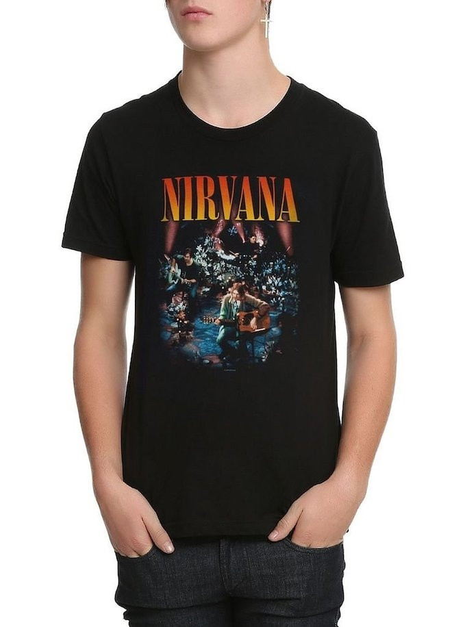 nirvana t shirt unplugged