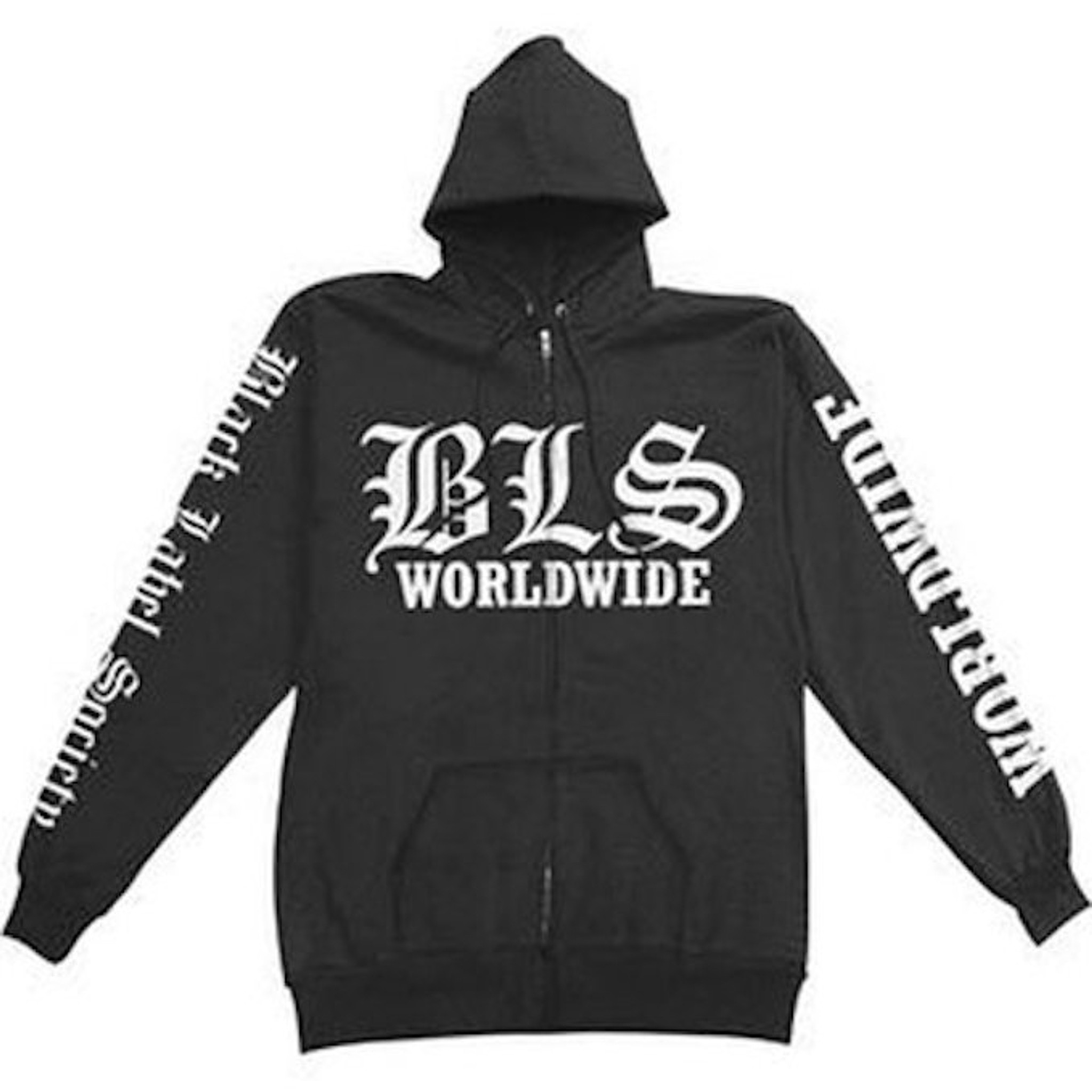 Black Label Society Worldwide Zip Hoodie Sweatshirt