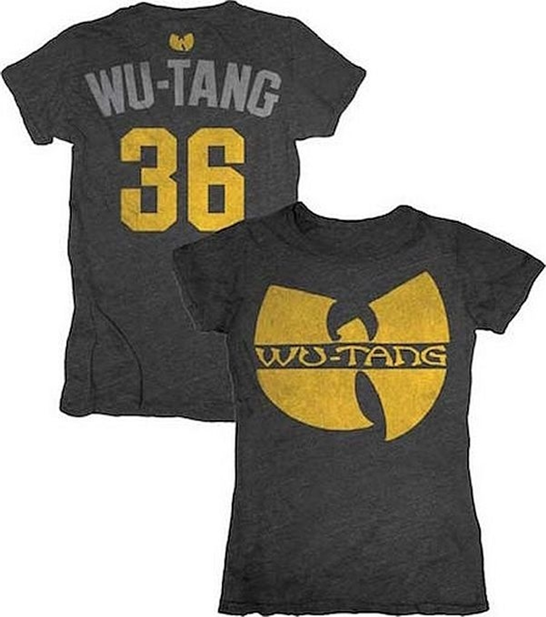 Wu Tang Clan Logo 36 Junior Women S T Shirt Official Band Shirts