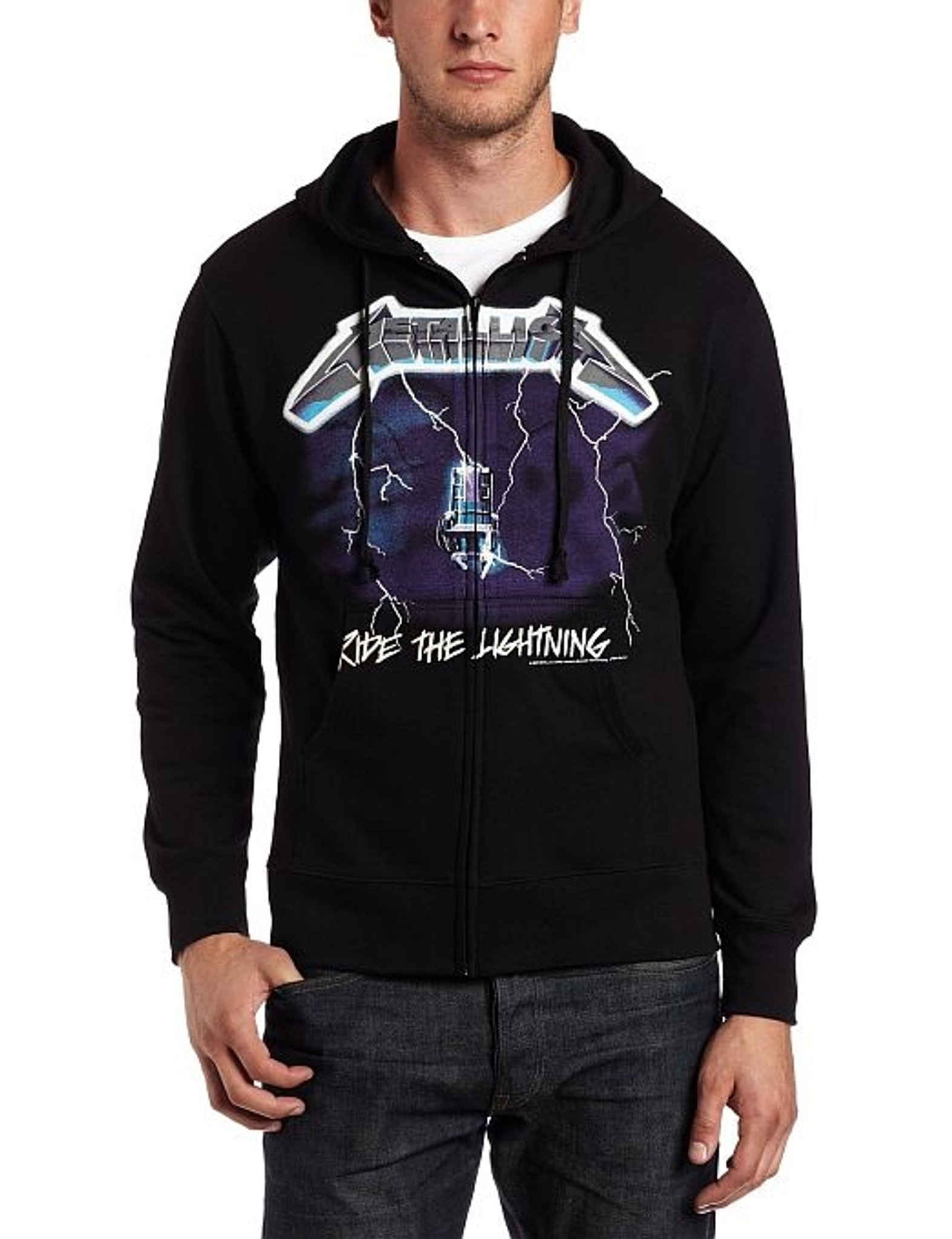 metallica lightning hoodie