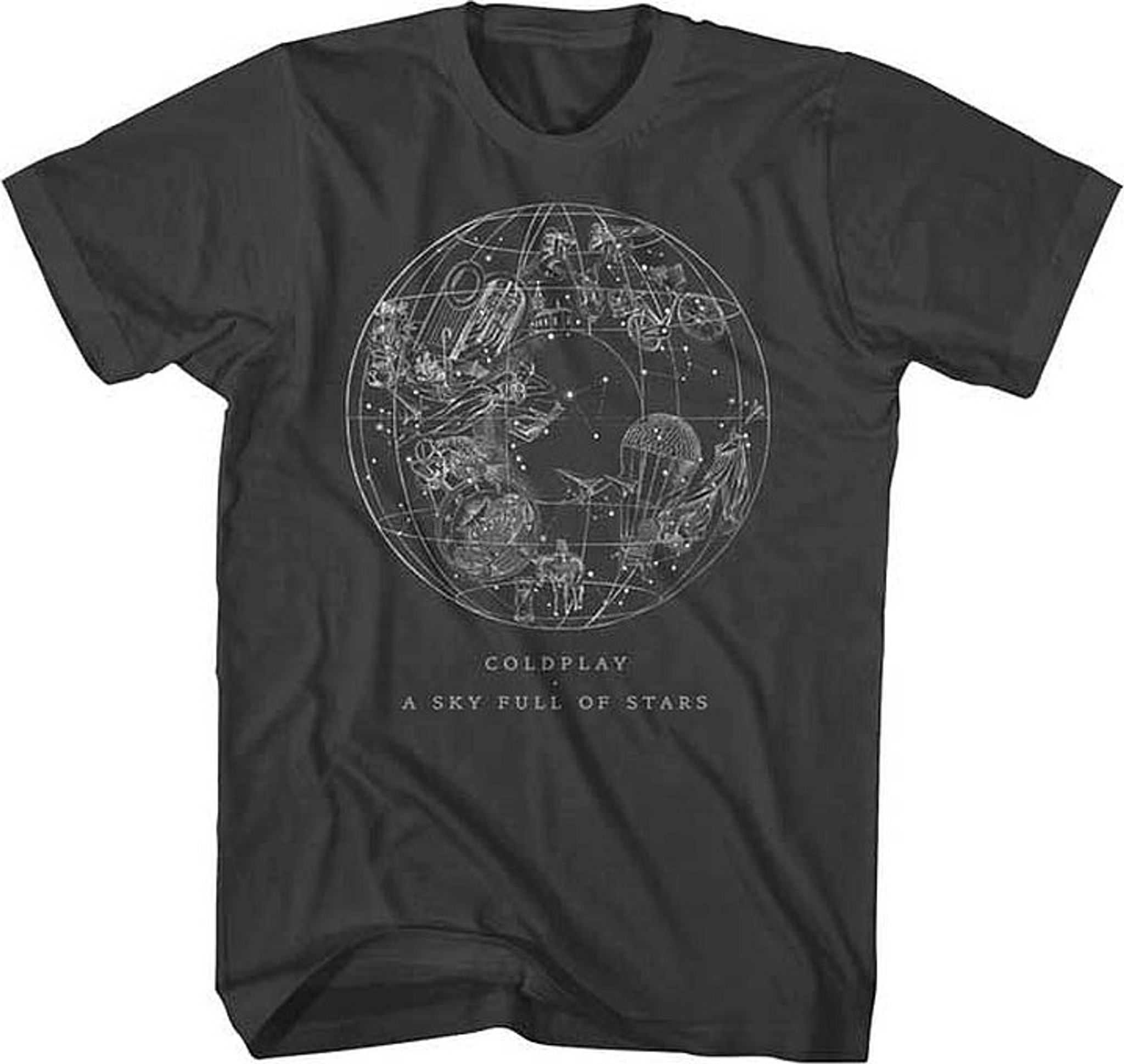 Coldplay Sky Full Of Stars Soft T Shirt Official Band Shirts Coldplay Sky Full Of Stars Soft T Shirt Official Band Shirts