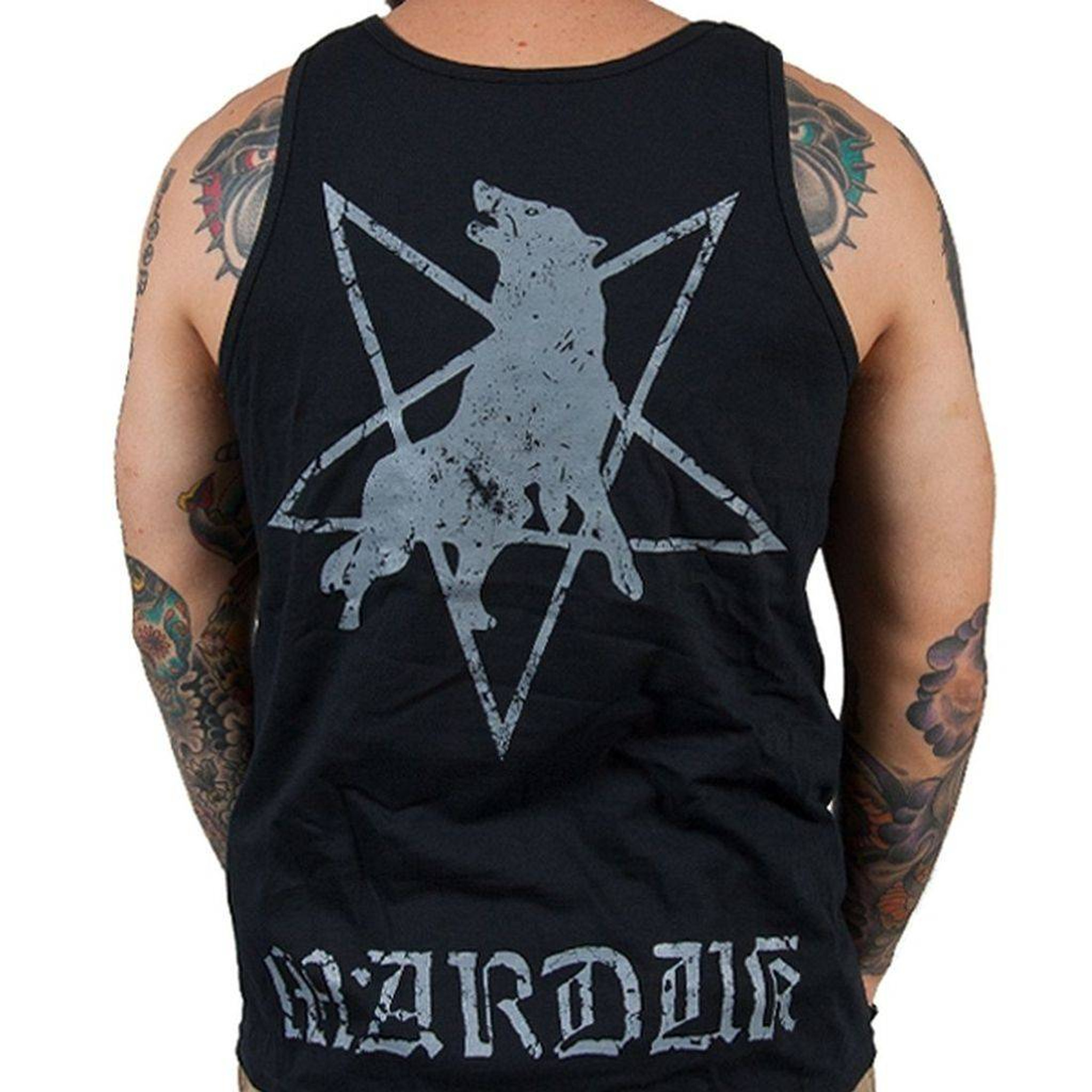 Marduk Wolf Logo Men S Tank Top T Shirt