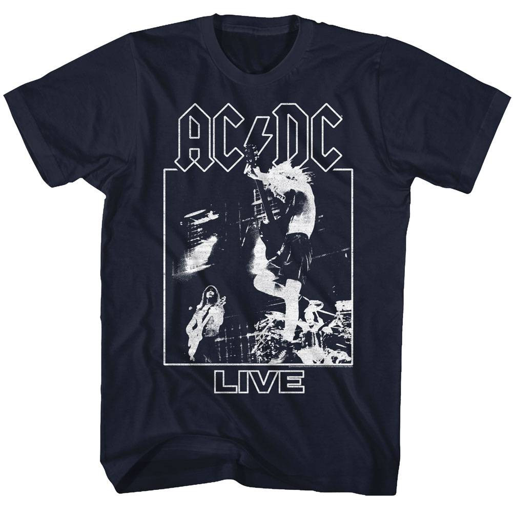 ac dc damen t shirt