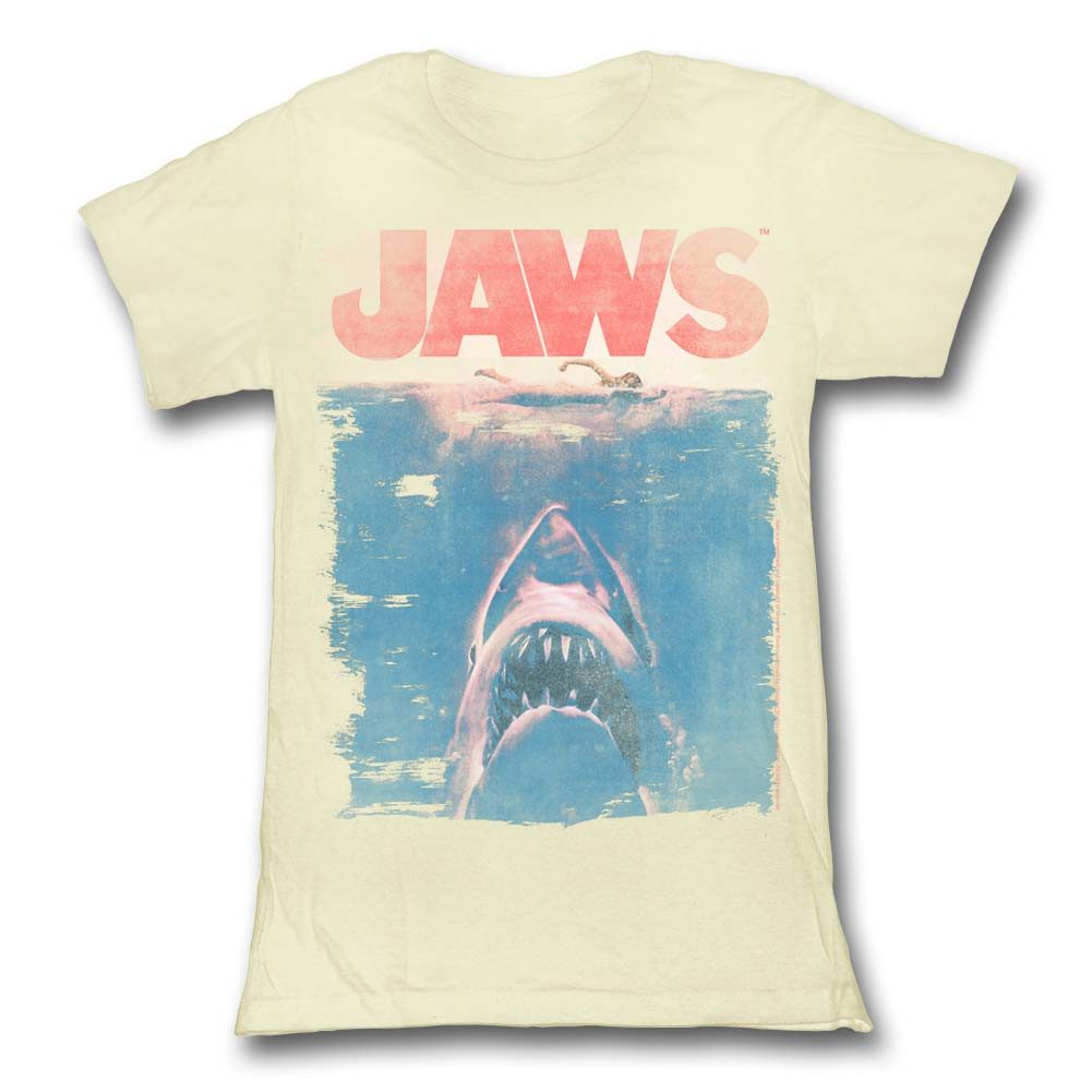 Jaws Fade Natural Junior Women's T-Shirt