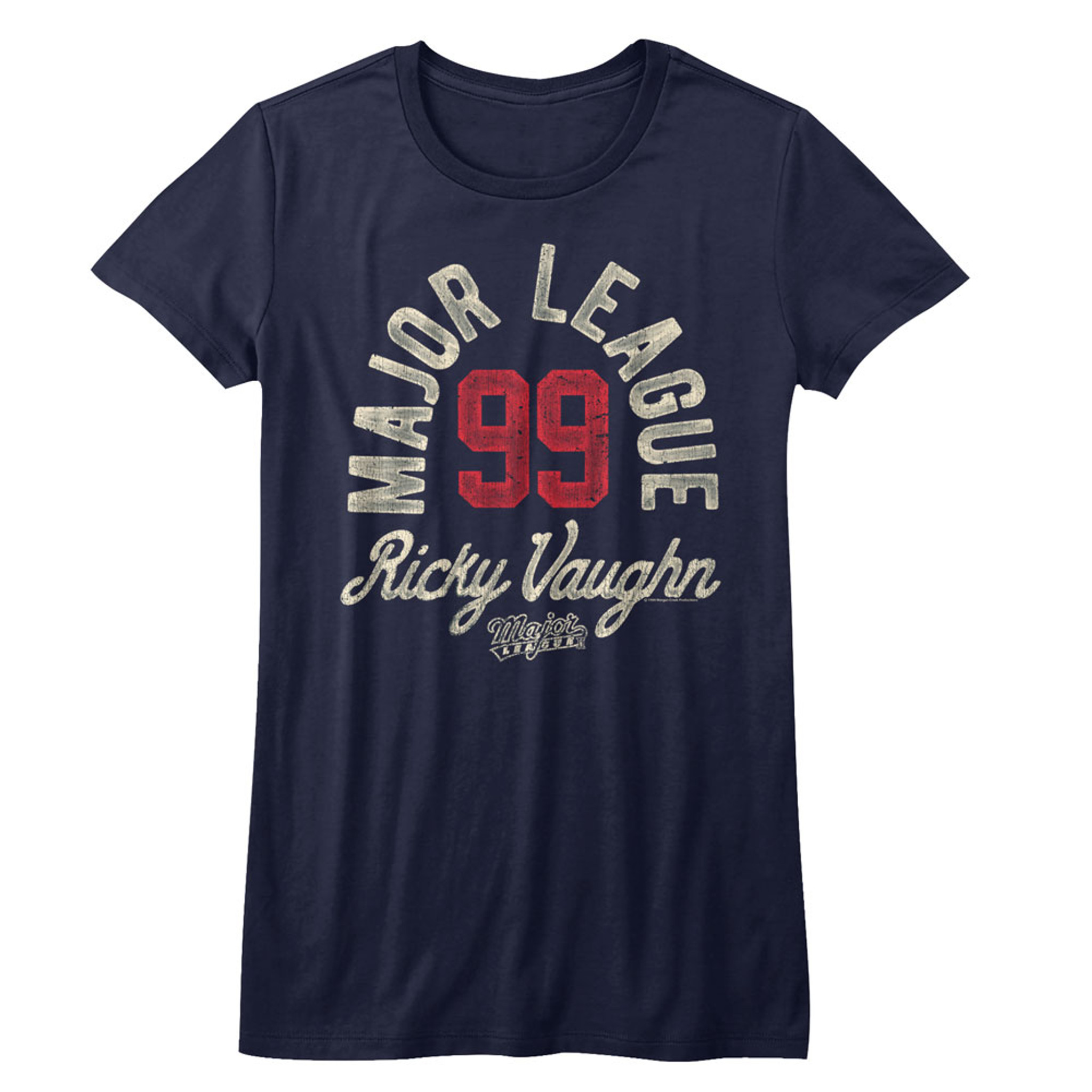 Major League - Womens Ricky Vaughn Racerback Tank Top