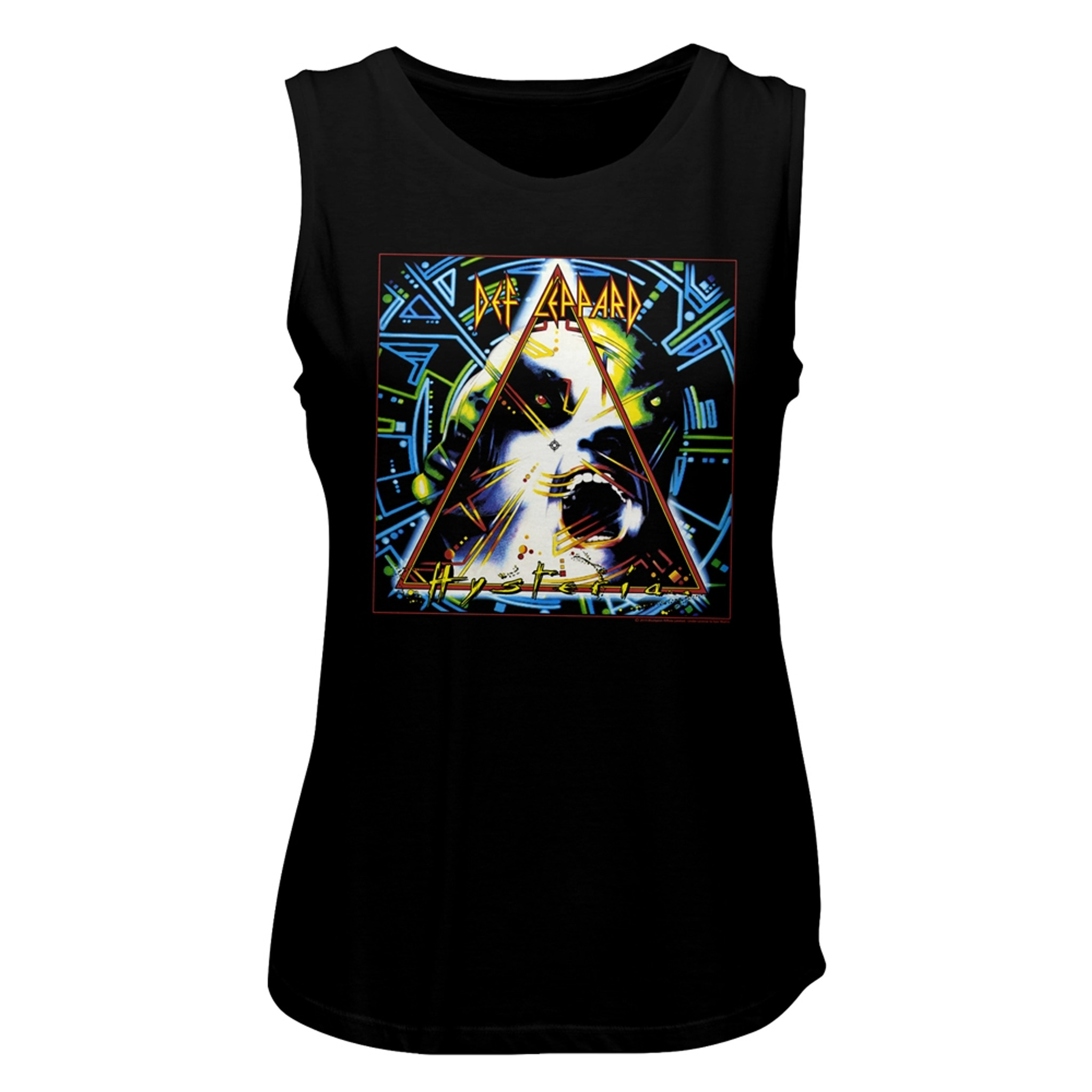 Def Leppard Hysteria Black Women S Muscle Tank Top T Shirt
