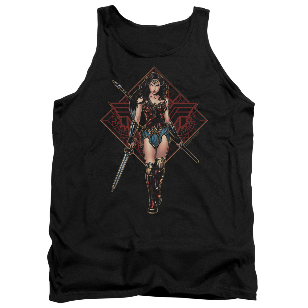 Wonder Woman Movie Warrior Adult Tank 