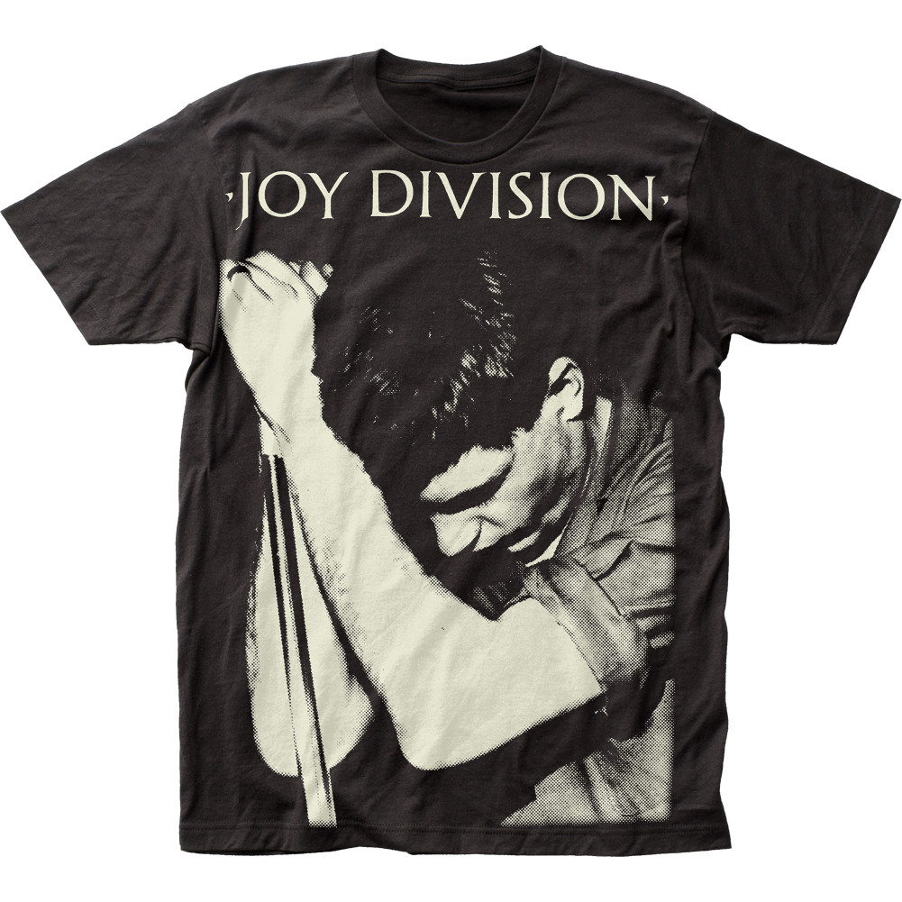 Ian Curtis Big Print Subway T-Shirt