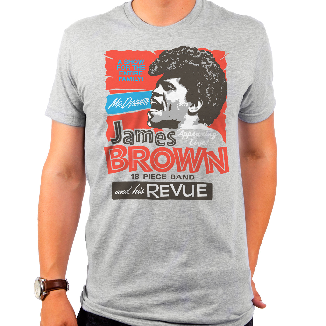 Review Adult T-Shirt Heather Grey