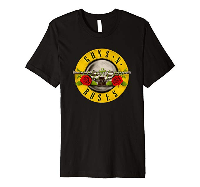T-shirt Homme Guns N Roses Bloody Bullet - Licence Officielle, Noir, Coton, Taille Classique