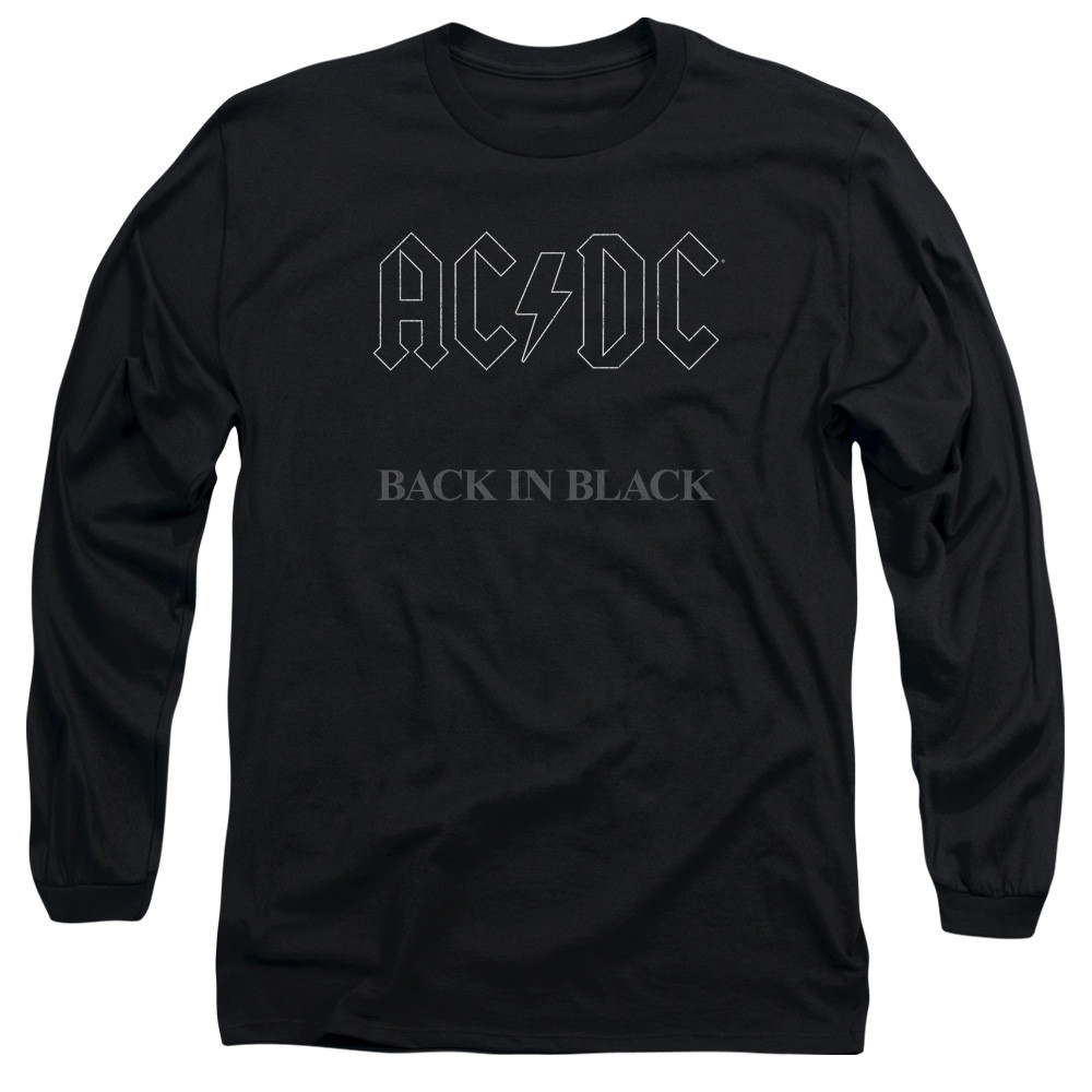 AC/DC Back In Black Album Adult T-Shirt
