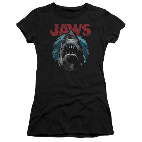 Jaws Water Circle Junior Women's T-Shirt Black