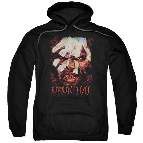 Lord of the Rings Uruk Hai Adult Pullover Hoodie Sweatshirt Black