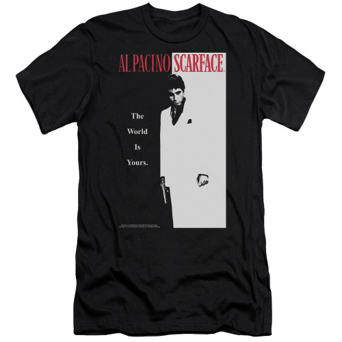 Scarface Classic Adult 30/1 T-Shirt Black