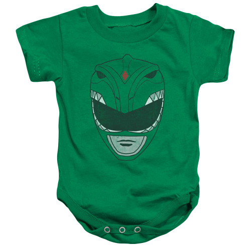 Power Rangers Green Ranger Baby Onesie T-Shirt Kelly Green