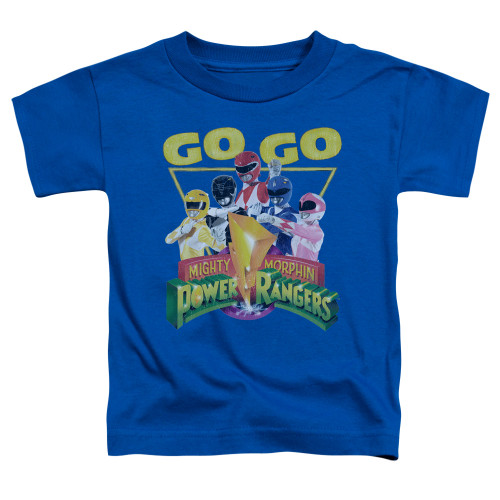 Power Rangers Go Go Toddler T-Shirt Royal Blue