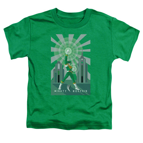Power Rangers Green Ranger Deco Toddler T-Shirt Kelly Green