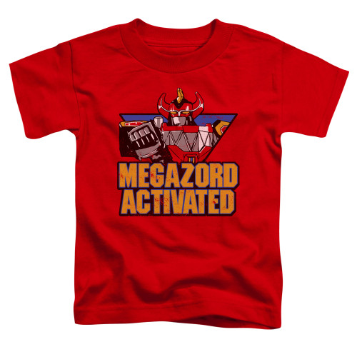 Power Rangers Megazord Activated Toddler T-Shirt Red