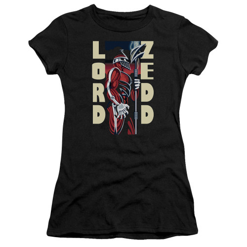 Power Rangers Zedd Deco Junior Women's T-Shirt Black