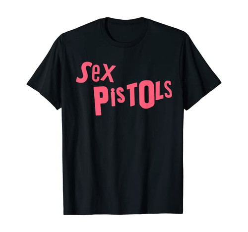 Sex Pistols Official Classic Japan Tour Pink Photo T-Shirt