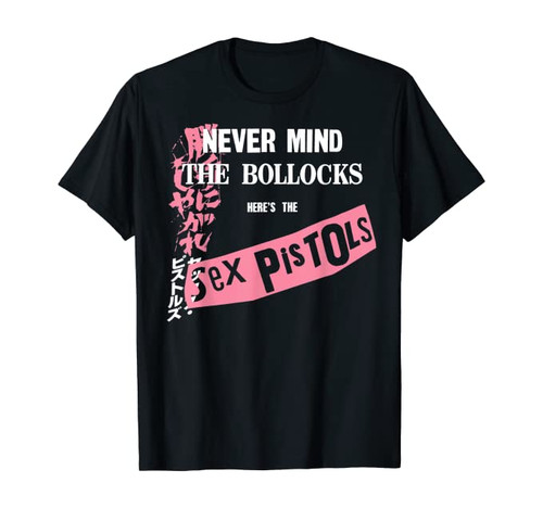 Worlds End Sex Pistols Tシャツ Sex Pistols Official Never Mind The Bollocks Tabs T-Shirt