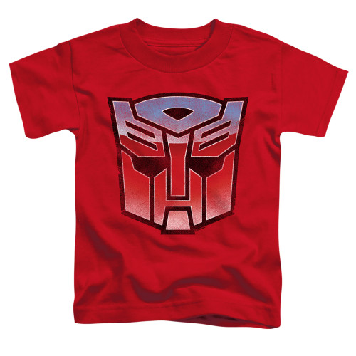 Transformers Vintage Autobot Logo Toddler T-Shirt Red